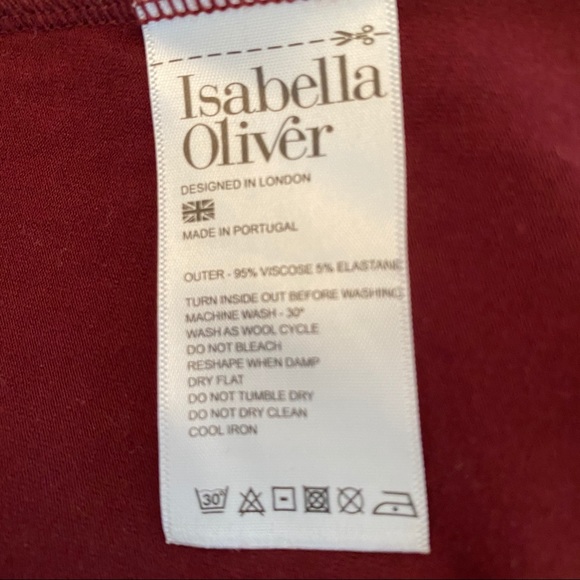 Isabella Oliver Maternity Dress Size 5 - Picture 4 of 5